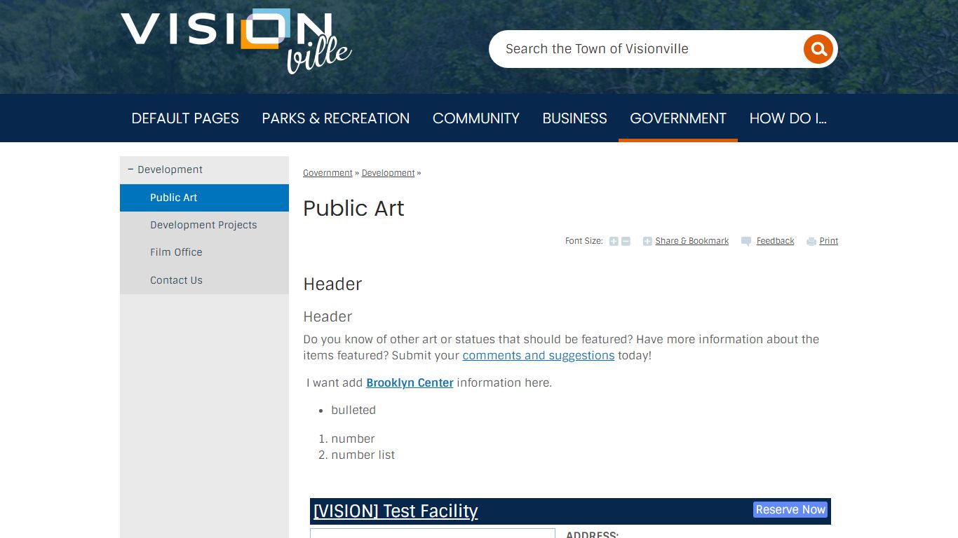 Public Art | Vision Technology Solutions, LLC